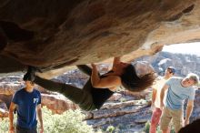Bouldering in Hueco Tanks on 11/03/2018 with Blue Lizard Climbing and Yoga

Filename: SRM_20181103_1030590.jpg
Aperture: f/5.6
Shutter Speed: 1/500
Body: Canon EOS-1D Mark II
Lens: Canon EF 50mm f/1.8 II