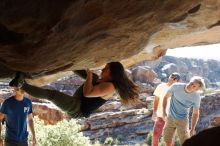 Bouldering in Hueco Tanks on 11/03/2018 with Blue Lizard Climbing and Yoga

Filename: SRM_20181103_1030593.jpg
Aperture: f/5.6
Shutter Speed: 1/500
Body: Canon EOS-1D Mark II
Lens: Canon EF 50mm f/1.8 II