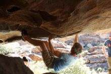 Bouldering in Hueco Tanks on 11/03/2018 with Blue Lizard Climbing and Yoga

Filename: SRM_20181103_1032360.jpg
Aperture: f/5.6
Shutter Speed: 1/320
Body: Canon EOS-1D Mark II
Lens: Canon EF 50mm f/1.8 II