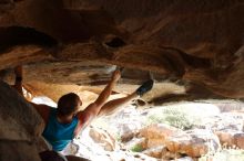 Bouldering in Hueco Tanks on 11/03/2018 with Blue Lizard Climbing and Yoga

Filename: SRM_20181103_1036491.jpg
Aperture: f/5.6
Shutter Speed: 1/250
Body: Canon EOS-1D Mark II
Lens: Canon EF 50mm f/1.8 II