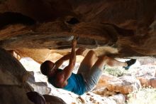 Bouldering in Hueco Tanks on 11/03/2018 with Blue Lizard Climbing and Yoga

Filename: SRM_20181103_1036520.jpg
Aperture: f/5.6
Shutter Speed: 1/250
Body: Canon EOS-1D Mark II
Lens: Canon EF 50mm f/1.8 II