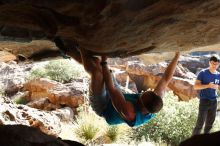 Bouldering in Hueco Tanks on 11/03/2018 with Blue Lizard Climbing and Yoga

Filename: SRM_20181103_1037063.jpg
Aperture: f/5.6
Shutter Speed: 1/500
Body: Canon EOS-1D Mark II
Lens: Canon EF 50mm f/1.8 II