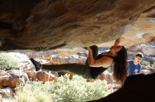 Bouldering in Hueco Tanks on 11/03/2018 with Blue Lizard Climbing and Yoga

Filename: SRM_20181103_1038081.jpg
Aperture: f/5.6
Shutter Speed: 1/500
Body: Canon EOS-1D Mark II
Lens: Canon EF 50mm f/1.8 II