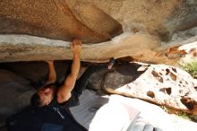 Bouldering in Hueco Tanks on 11/03/2018 with Blue Lizard Climbing and Yoga

Filename: SRM_20181103_1045070.jpg
Aperture: f/5.6
Shutter Speed: 1/800
Body: Canon EOS-1D Mark II
Lens: Canon EF 16-35mm f/2.8 L