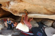 Bouldering in Hueco Tanks on 11/03/2018 with Blue Lizard Climbing and Yoga

Filename: SRM_20181103_1046410.jpg
Aperture: f/5.6
Shutter Speed: 1/500
Body: Canon EOS-1D Mark II
Lens: Canon EF 16-35mm f/2.8 L