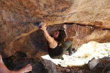 Bouldering in Hueco Tanks on 11/03/2018 with Blue Lizard Climbing and Yoga

Filename: SRM_20181103_1157410.jpg
Aperture: f/4.0
Shutter Speed: 1/500
Body: Canon EOS-1D Mark II
Lens: Canon EF 50mm f/1.8 II