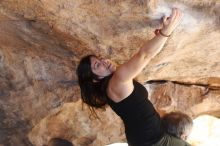 Bouldering in Hueco Tanks on 11/03/2018 with Blue Lizard Climbing and Yoga

Filename: SRM_20181103_1158520.jpg
Aperture: f/4.0
Shutter Speed: 1/320
Body: Canon EOS-1D Mark II
Lens: Canon EF 50mm f/1.8 II