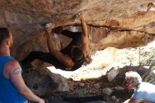 Bouldering in Hueco Tanks on 11/03/2018 with Blue Lizard Climbing and Yoga

Filename: SRM_20181103_1159450.jpg
Aperture: f/4.0
Shutter Speed: 1/640
Body: Canon EOS-1D Mark II
Lens: Canon EF 50mm f/1.8 II