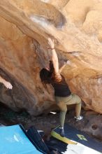 Bouldering in Hueco Tanks on 11/03/2018 with Blue Lizard Climbing and Yoga

Filename: SRM_20181103_1221052.jpg
Aperture: f/4.0
Shutter Speed: 1/400
Body: Canon EOS-1D Mark II
Lens: Canon EF 50mm f/1.8 II