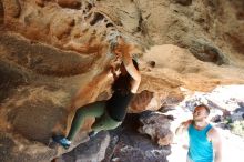 Bouldering in Hueco Tanks on 11/03/2018 with Blue Lizard Climbing and Yoga

Filename: SRM_20181103_1430350.jpg
Aperture: f/5.6
Shutter Speed: 1/320
Body: Canon EOS-1D Mark II
Lens: Canon EF 16-35mm f/2.8 L