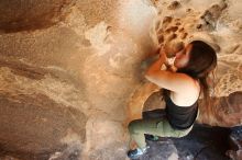 Bouldering in Hueco Tanks on 11/03/2018 with Blue Lizard Climbing and Yoga

Filename: SRM_20181103_1446370.jpg
Aperture: f/4.0
Shutter Speed: 1/320
Body: Canon EOS-1D Mark II
Lens: Canon EF 16-35mm f/2.8 L