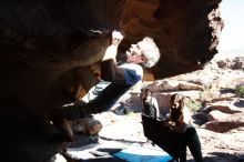 Bouldering in Hueco Tanks on 11/03/2018 with Blue Lizard Climbing and Yoga

Filename: SRM_20181103_1504260.jpg
Aperture: f/4.0
Shutter Speed: 1/2000
Body: Canon EOS-1D Mark II
Lens: Canon EF 16-35mm f/2.8 L