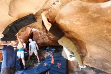 Bouldering in Hueco Tanks on 11/03/2018 with Blue Lizard Climbing and Yoga

Filename: SRM_20181103_1512450.jpg
Aperture: f/4.0
Shutter Speed: 1/250
Body: Canon EOS-1D Mark II
Lens: Canon EF 16-35mm f/2.8 L