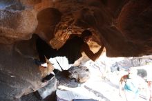 Bouldering in Hueco Tanks on 11/03/2018 with Blue Lizard Climbing and Yoga

Filename: SRM_20181103_1529080.jpg
Aperture: f/4.0
Shutter Speed: 1/400
Body: Canon EOS-1D Mark II
Lens: Canon EF 16-35mm f/2.8 L