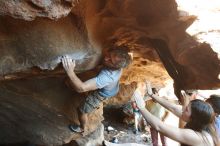 Bouldering in Hueco Tanks on 11/03/2018 with Blue Lizard Climbing and Yoga

Filename: SRM_20181103_1543550.jpg
Aperture: f/4.0
Shutter Speed: 1/400
Body: Canon EOS-1D Mark II
Lens: Canon EF 16-35mm f/2.8 L