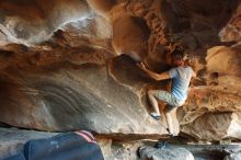 Bouldering in Hueco Tanks on 11/03/2018 with Blue Lizard Climbing and Yoga

Filename: SRM_20181103_1612281.jpg
Aperture: f/2.8
Shutter Speed: 1/160
Body: Canon EOS-1D Mark II
Lens: Canon EF 16-35mm f/2.8 L