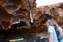 Bouldering in Hueco Tanks on 11/03/2018 with Blue Lizard Climbing and Yoga

Filename: SRM_20181103_1637230.jpg
Aperture: f/4.0
Shutter Speed: 1/320
Body: Canon EOS-1D Mark II
Lens: Canon EF 16-35mm f/2.8 L