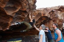 Bouldering in Hueco Tanks on 11/03/2018 with Blue Lizard Climbing and Yoga

Filename: SRM_20181103_1637280.jpg
Aperture: f/4.0
Shutter Speed: 1/400
Body: Canon EOS-1D Mark II
Lens: Canon EF 16-35mm f/2.8 L