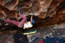 Bouldering in Hueco Tanks on 11/03/2018 with Blue Lizard Climbing and Yoga

Filename: SRM_20181103_1642310.jpg
Aperture: f/5.0
Shutter Speed: 1/250
Body: Canon EOS-1D Mark II
Lens: Canon EF 16-35mm f/2.8 L