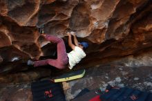Bouldering in Hueco Tanks on 11/03/2018 with Blue Lizard Climbing and Yoga

Filename: SRM_20181103_1642340.jpg
Aperture: f/5.0
Shutter Speed: 1/320
Body: Canon EOS-1D Mark II
Lens: Canon EF 16-35mm f/2.8 L