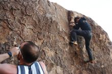 Bouldering in Hueco Tanks on 11/04/2018 with Blue Lizard Climbing and Yoga

Filename: SRM_20181104_1001440.jpg
Aperture: f/5.0
Shutter Speed: 1/320
Body: Canon EOS-1D Mark II
Lens: Canon EF 16-35mm f/2.8 L