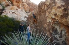 Bouldering in Hueco Tanks on 11/04/2018 with Blue Lizard Climbing and Yoga

Filename: SRM_20181104_1014080.jpg
Aperture: f/5.6
Shutter Speed: 1/320
Body: Canon EOS-1D Mark II
Lens: Canon EF 16-35mm f/2.8 L