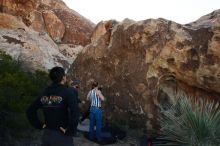 Bouldering in Hueco Tanks on 11/04/2018 with Blue Lizard Climbing and Yoga

Filename: SRM_20181104_1014440.jpg
Aperture: f/5.6
Shutter Speed: 1/500
Body: Canon EOS-1D Mark II
Lens: Canon EF 16-35mm f/2.8 L