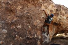 Bouldering in Hueco Tanks on 11/04/2018 with Blue Lizard Climbing and Yoga

Filename: SRM_20181104_1029060.jpg
Aperture: f/5.0
Shutter Speed: 1/320
Body: Canon EOS-1D Mark II
Lens: Canon EF 16-35mm f/2.8 L