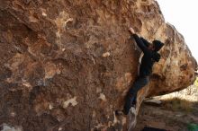 Bouldering in Hueco Tanks on 11/04/2018 with Blue Lizard Climbing and Yoga

Filename: SRM_20181104_1032340.jpg
Aperture: f/5.0
Shutter Speed: 1/320
Body: Canon EOS-1D Mark II
Lens: Canon EF 16-35mm f/2.8 L