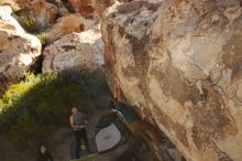 Bouldering in Hueco Tanks on 11/04/2018 with Blue Lizard Climbing and Yoga

Filename: SRM_20181104_1039350.jpg
Aperture: f/5.6
Shutter Speed: 1/800
Body: Canon EOS-1D Mark II
Lens: Canon EF 16-35mm f/2.8 L