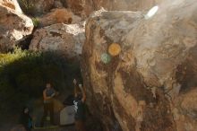 Bouldering in Hueco Tanks on 11/04/2018 with Blue Lizard Climbing and Yoga

Filename: SRM_20181104_1039420.jpg
Aperture: f/5.6
Shutter Speed: 1/1250
Body: Canon EOS-1D Mark II
Lens: Canon EF 16-35mm f/2.8 L