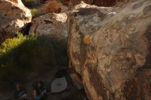 Bouldering in Hueco Tanks on 11/04/2018 with Blue Lizard Climbing and Yoga

Filename: SRM_20181104_1041420.jpg
Aperture: f/5.6
Shutter Speed: 1/1000
Body: Canon EOS-1D Mark II
Lens: Canon EF 16-35mm f/2.8 L