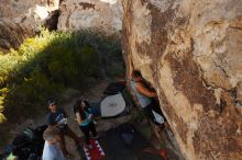 Bouldering in Hueco Tanks on 11/04/2018 with Blue Lizard Climbing and Yoga

Filename: SRM_20181104_1041460.jpg
Aperture: f/5.6
Shutter Speed: 1/400
Body: Canon EOS-1D Mark II
Lens: Canon EF 16-35mm f/2.8 L