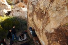 Bouldering in Hueco Tanks on 11/04/2018 with Blue Lizard Climbing and Yoga

Filename: SRM_20181104_1045080.jpg
Aperture: f/5.6
Shutter Speed: 1/400
Body: Canon EOS-1D Mark II
Lens: Canon EF 16-35mm f/2.8 L