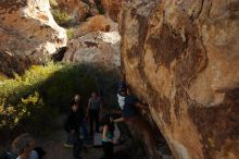 Bouldering in Hueco Tanks on 11/04/2018 with Blue Lizard Climbing and Yoga

Filename: SRM_20181104_1045210.jpg
Aperture: f/5.6
Shutter Speed: 1/800
Body: Canon EOS-1D Mark II
Lens: Canon EF 16-35mm f/2.8 L