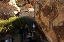 Bouldering in Hueco Tanks on 11/04/2018 with Blue Lizard Climbing and Yoga

Filename: SRM_20181104_1045211.jpg
Aperture: f/5.6
Shutter Speed: 1/640
Body: Canon EOS-1D Mark II
Lens: Canon EF 16-35mm f/2.8 L