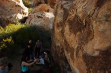 Bouldering in Hueco Tanks on 11/04/2018 with Blue Lizard Climbing and Yoga

Filename: SRM_20181104_1045360.jpg
Aperture: f/5.6
Shutter Speed: 1/800
Body: Canon EOS-1D Mark II
Lens: Canon EF 16-35mm f/2.8 L