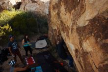 Bouldering in Hueco Tanks on 11/04/2018 with Blue Lizard Climbing and Yoga

Filename: SRM_20181104_1046240.jpg
Aperture: f/5.6
Shutter Speed: 1/500
Body: Canon EOS-1D Mark II
Lens: Canon EF 16-35mm f/2.8 L