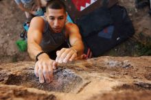 Bouldering in Hueco Tanks on 11/04/2018 with Blue Lizard Climbing and Yoga

Filename: SRM_20181104_1054241.jpg
Aperture: f/4.0
Shutter Speed: 1/320
Body: Canon EOS-1D Mark II
Lens: Canon EF 16-35mm f/2.8 L