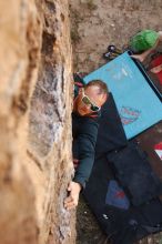 Bouldering in Hueco Tanks on 11/04/2018 with Blue Lizard Climbing and Yoga

Filename: SRM_20181104_1056260.jpg
Aperture: f/4.0
Shutter Speed: 1/320
Body: Canon EOS-1D Mark II
Lens: Canon EF 16-35mm f/2.8 L