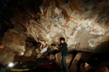 Bouldering in Hueco Tanks on 11/04/2018 with Blue Lizard Climbing and Yoga

Filename: SRM_20181104_1156160.jpg
Aperture: f/8.0
Shutter Speed: 1/250
Body: Canon EOS-1D Mark II
Lens: Canon EF 16-35mm f/2.8 L