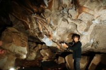 Bouldering in Hueco Tanks on 11/04/2018 with Blue Lizard Climbing and Yoga

Filename: SRM_20181104_1156300.jpg
Aperture: f/8.0
Shutter Speed: 1/250
Body: Canon EOS-1D Mark II
Lens: Canon EF 16-35mm f/2.8 L