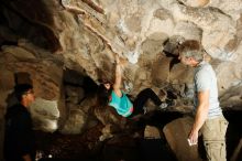 Bouldering in Hueco Tanks on 11/04/2018 with Blue Lizard Climbing and Yoga

Filename: SRM_20181104_1208370.jpg
Aperture: f/8.0
Shutter Speed: 1/250
Body: Canon EOS-1D Mark II
Lens: Canon EF 16-35mm f/2.8 L