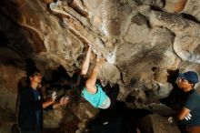 Bouldering in Hueco Tanks on 11/04/2018 with Blue Lizard Climbing and Yoga

Filename: SRM_20181104_1234530.jpg
Aperture: f/8.0
Shutter Speed: 1/250
Body: Canon EOS-1D Mark II
Lens: Canon EF 16-35mm f/2.8 L