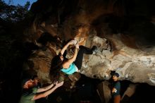 Bouldering in Hueco Tanks on 11/04/2018 with Blue Lizard Climbing and Yoga

Filename: SRM_20181104_1235230.jpg
Aperture: f/8.0
Shutter Speed: 1/250
Body: Canon EOS-1D Mark II
Lens: Canon EF 16-35mm f/2.8 L