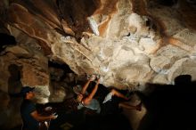 Bouldering in Hueco Tanks on 11/04/2018 with Blue Lizard Climbing and Yoga

Filename: SRM_20181104_1250410.jpg
Aperture: f/8.0
Shutter Speed: 1/250
Body: Canon EOS-1D Mark II
Lens: Canon EF 16-35mm f/2.8 L