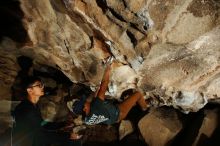 Bouldering in Hueco Tanks on 11/04/2018 with Blue Lizard Climbing and Yoga

Filename: SRM_20181104_1254170.jpg
Aperture: f/8.0
Shutter Speed: 1/200
Body: Canon EOS-1D Mark II
Lens: Canon EF 16-35mm f/2.8 L