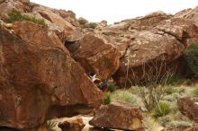 Bouldering in Hueco Tanks on 11/10/2018 with Blue Lizard Climbing and Yoga

Filename: SRM_20181110_1131170.jpg
Aperture: f/5.6
Shutter Speed: 1/500
Body: Canon EOS-1D Mark II
Lens: Canon EF 16-35mm f/2.8 L