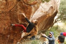 Bouldering in Hueco Tanks on 11/10/2018 with Blue Lizard Climbing and Yoga

Filename: SRM_20181110_1151520.jpg
Aperture: f/3.5
Shutter Speed: 1/400
Body: Canon EOS-1D Mark II
Lens: Canon EF 50mm f/1.8 II