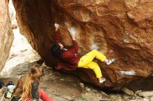 Bouldering in Hueco Tanks on 11/10/2018 with Blue Lizard Climbing and Yoga

Filename: SRM_20181110_1208340.jpg
Aperture: f/4.0
Shutter Speed: 1/200
Body: Canon EOS-1D Mark II
Lens: Canon EF 50mm f/1.8 II